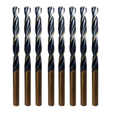 198 Teiliger HSS Spiral Bohrer Bit, 1,5 mm Bis 10 Mm, ZubehöR für Elektro Werkzeuge, für die Metall Bearbeitung Von Holz, mit Box