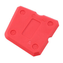 18 Pieces Silicone Sealant Finishing Tools Smoothing Caulking Tool Kit for Kitchen Bathroom Floor Sealing, Red