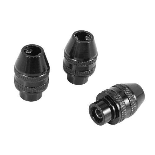24Pcs Multi Quick Change Keyless Chuck Universal Chuck Replacement for  4486 Rotary Tools 3000 4000 7700 8200