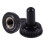 30 X Waterproof Toggle  Boot Cap Black Rubber Cover 6mm Diameter 9