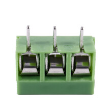 40 Pcs 3 Pin 5mm Pitch PCB Mount Screw Terminal Block AC 250V 8A