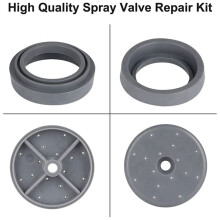 2X Kit de Reparo de Válvula de Spray para Todos Os Kits de Reparo de Parafuso e Pára-Choque de Válvula de Borrifador de Pia de Torneira Comercial