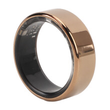 Smart Ring Health Tracker, Gold, Size 11, Waterproof, Rechargeable