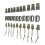 30 Pieces OD Green Backpack Clip Strap Set with D Ring & Buckles 7