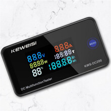 2X KEWEISI  0-200V Voltmeter Ammeter KWS Power  Meter LED Digital  Wattmeter Electric Meter,50A