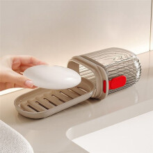 Travel Soap Box with Lid and Drain Seal Portable Small Soap Box Travel Soap Box