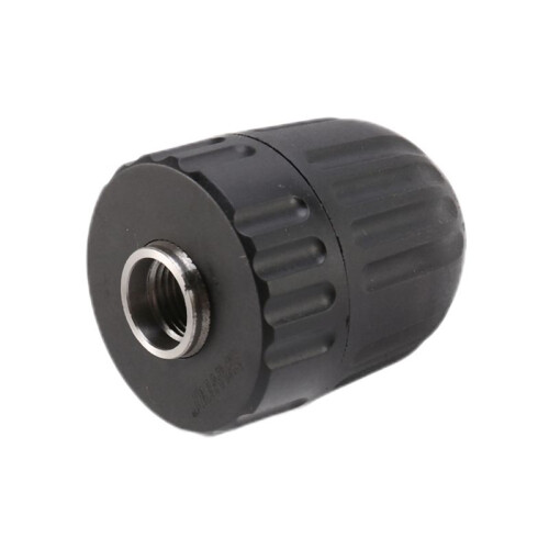 2Pcs 0.8-10mm Precise Keyless Drill Chuck Converter 3/8Inch- 24UNF Thread Quick Change Adapter with Hex Shank Socket 2
