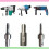 2X Electric SDS DIY Shank  Converter Accessories Drill Bit Adapter Power Tool Earth Auger Square Durable-B 2
