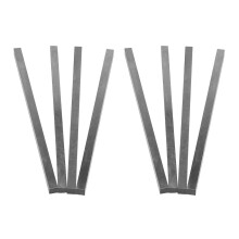 8 x CNC Outils de Coupe Carres Barre de Tour HSS de La Demension 8mm x 8mm x 200mm Gris
