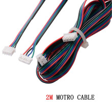 8 Pièces 2M Câbles de Connecteur de Moteur XH2.54 4 Broches à XH2.0 6 Broches Bornes Blanches Fils de Moteur Parallèles pour Imprimante 3D Stepper