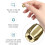 20Pcs Brass Collet for ,Replacement 4485 Quick Change Rotary Drill Nut Tool Set 0.8/1.2/1.5/1.8/ 2.0/2.4/3.0/3.2mm 3