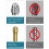 20Pcs Brass Collet for ,Replacement 4485 Quick Change Rotary Drill Nut Tool Set 0.8/1.2/1.5/1.8/ 2.0/2.4/3.0/3.2mm 5