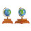 Miniature World Globe Study Decor Dollhouse Accessories 2.7x4cm 10