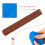 Pottery Tools,Wooden Handle Rollers Clay Modeling Pattern Rollers Kit Pottery Tools Set with Assorted Patterns 10Pcs 3