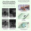 SleepDevice Handheld Micro-Current AidInstrument Insomnia Decompression  Sleep Device Sleep Anxiety Relief Device,A 7