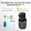 Automatic Foaming Soap Dispenser,4-Level Adjustable,Touchless,400ml Wall Mount Rechargeable Foam Hand Soap Dispenser 2