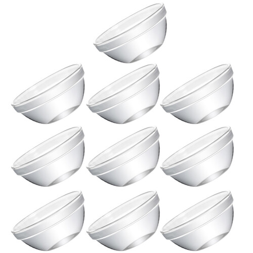 50Pcs Small Round Glass Bowls Stackable Salad Dessert Prep Bowls 1