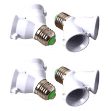 4 X E27 Adapter E27 zum Doppelten Bajonett Konverter