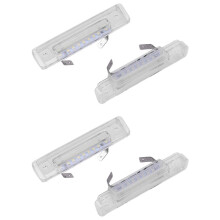 2X LED License Plate Lights for S124 W124 E-Class 1993-1996 Car LED License Plate Lamp Light