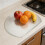 Transparent Acrylic Cutting Board with Lip Non-Slip Kitchen Prep 5