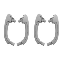 4x for   W203 C-Class C230 C240 C280 C350 C320 03-07 Front Left and Right Interior Door Pull Handles Gray