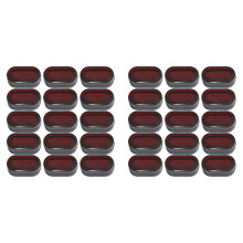 30Pcs Electric Scooter Tail Lights LED Rear Lampshade Brake Rear Lamp Shade for M365 Scooter Skateboard