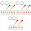 30Pcs Fire Extinguisher Replacement Lock Pins Metal Safety Pull Pins 3