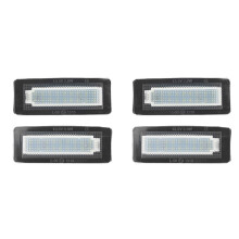 4X Car LED License Plate License Plate Light for - Fortwo W450 W451 W453