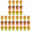 36Pcs Cute Lion Erasers Bulk Tpr Material Assorted Colors Drawing Use 4