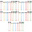 60Pcs Personalized Music Note Pencils Assorted Color for Study Use 7