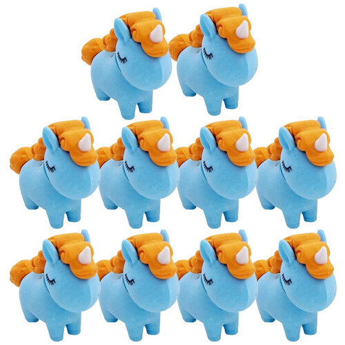 40Pcs Fun Multi Mini Unicorn Erasers Scented Erasers for Classroom Use 1