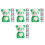 144Pcs Small Assorted Animal Erasers Bulk Mini Erasers for School Kids 8