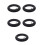 5Pcs Durable Black Rubber Electric Scooter Wheels for 9
