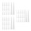 900Pcs Professional White Perfume Strips Paper for Scent Sampling 5