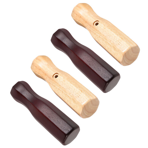 16Pcs Durable Wood Foosball Handle Replacement for Table Soccer Rods 2