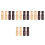 16Pcs Durable Wood Foosball Handle Replacement for Table Soccer Rods 8