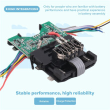 Placa de Circuito Impreso DCB609 para Batería para 20 V 60 V FlexVolt 18650 Placa de Protección de Carga de Batería de Iones de Litio DCB612
