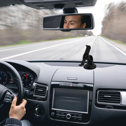 2Pièces Support Ventouse Noir Ajustable Pour GPS 2