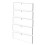 5Pcs Wall Mount Acrylic Name Plate Holders Clear Transparent Frames 8