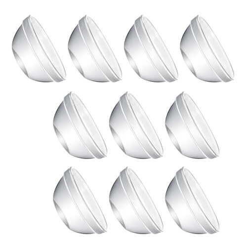 20Pièces Bols En Verre Clair Pour Dessert Salade Pudding 2
