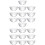 20Pièces Bols En Verre Clair Pour Dessert Salade Pudding 10