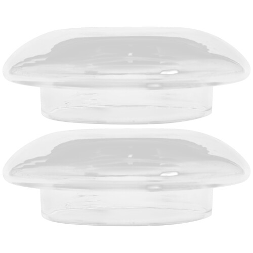 4Pcs Clear Decorative Glass Tea Kettle Lids Practical Home Supplies 1