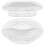 4Pcs Clear Decorative Glass Tea Kettle Lids Practical Home Supplies 11