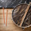 1Pair Beginner Drumsticks Khaki Wood with Cloth Grip for Practice Use 5