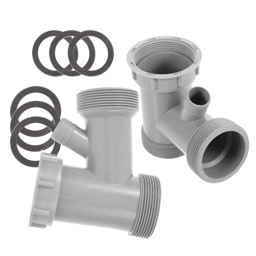 10Pcs Kitchen Sink Drain Pipe with V Bend Joint and Washer Set 1