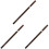 3Sets Bamboo Flute Dizi Multi Colored Musical Instrument for Playing 4