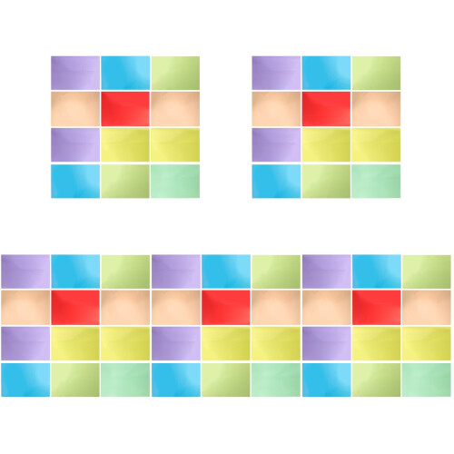 Cellophane Rigide PVC Multicolores Pour Projets DIY 2