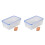 2Sets Portable Cigar Humidor Box Practical Plastic Decorative Storage 4