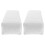 2St Ergonomisch Wit PU Manicure Armkussen Met Hartpatroon, Handsteun 11
