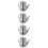 4Pcs Stainless Steel Oil Holder Practical Grease Container 10